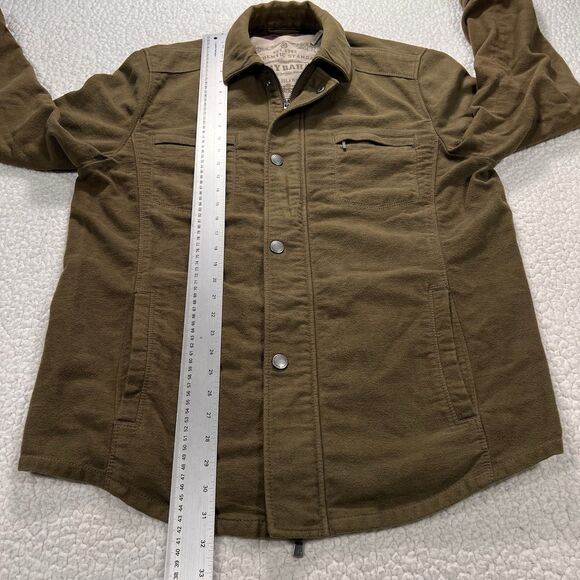 Tommy Bahama Mens M Brown Jacket Soft Brushed Coastal Casual Earth Tone Fall Fit - Picture 8 of 9